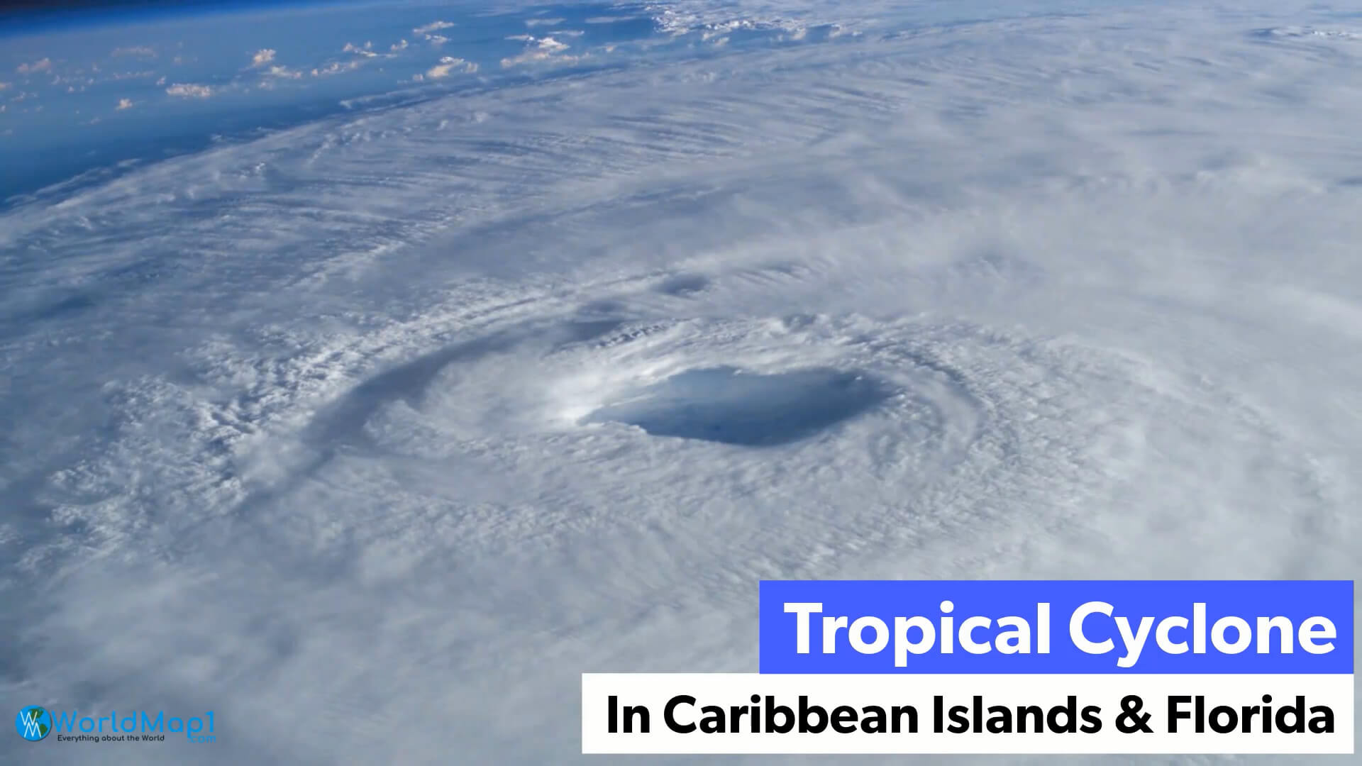 Tropical Cyclone in Caribbean Islands and Florida